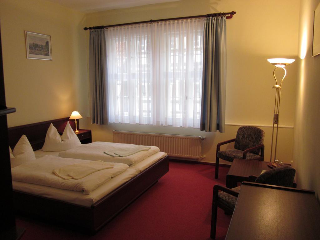 Hotel Garni Weisses Ross Stolberg i. Harz Cameră foto